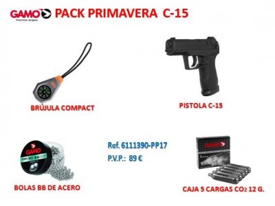 Gamo C-15 Pack Primavera