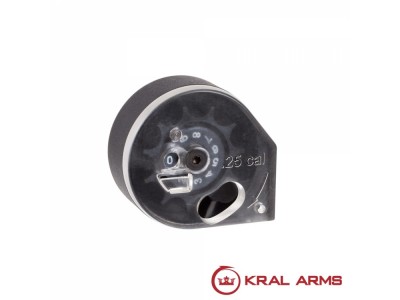 Cargador KRAL para Carabinas PCP cal. 6,35 mm